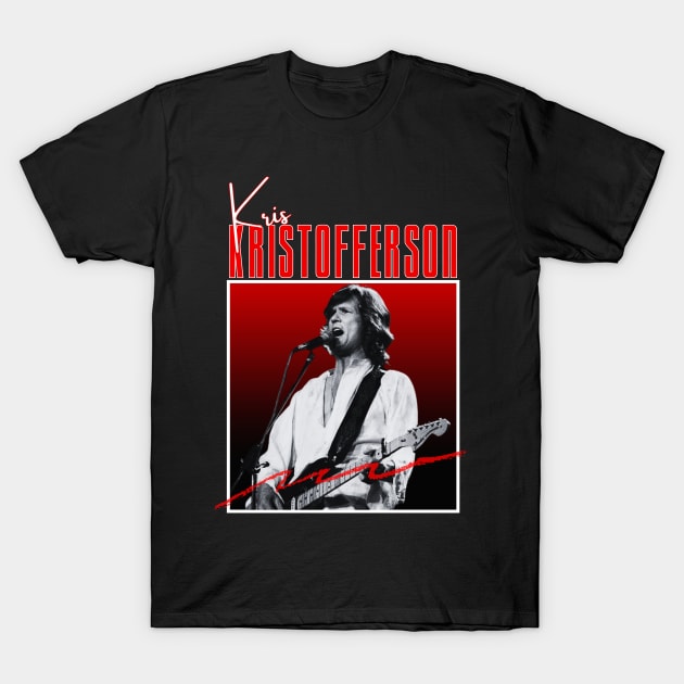 Kris kristofferson///original retro T-Shirt by DetikWaktu